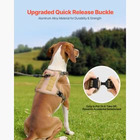 Tactical No Pull Dog Harness for Large Dogs – Adjustable Reflective Pet Vest with Handle Tactical No Pull Dog Harness for Large Dogs – Adjustable Reflective Pet Vest with Handle
